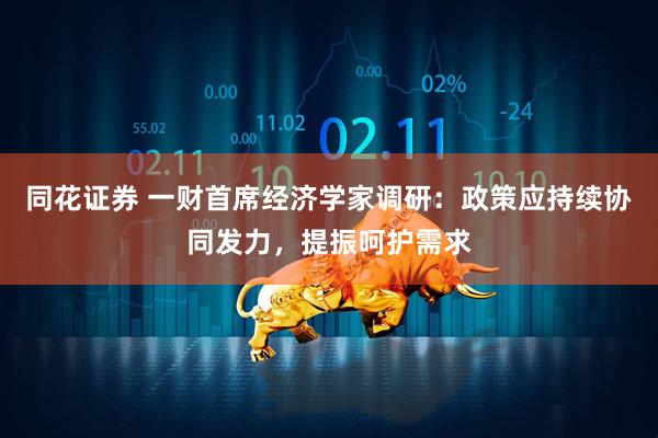 同花证券 一财首席经济学家调研：政策应持续协同发力，提振呵护需求